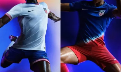 ĐT Mỹ ra mắt áo đấu mới tham dự Copa America 2024