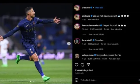 Ronaldo tuyên bố đầy mạnh mẽ sau khi lập hat-trick thứ 2 liên tiếp