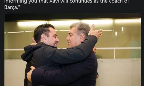 Xavi Hernandez cảm ơn vì được ủng hộ, khi xác nhận ở lại Barca