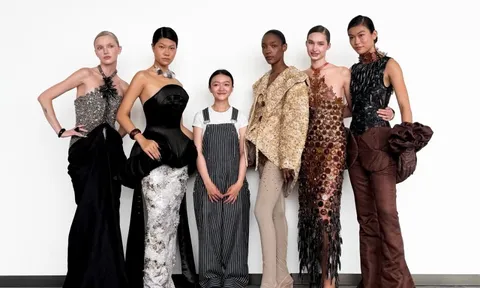 Đồ án thời trang của sinh viên Việt khiến mạng xã hội trầm trồ: "Cứ ngỡ đang xem Met Gala"