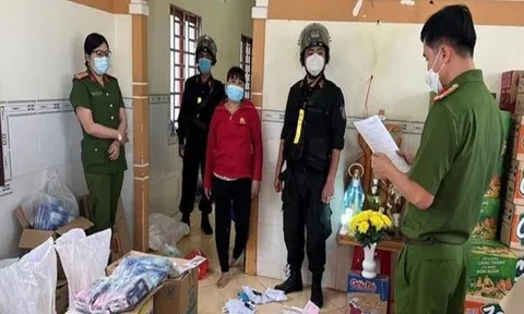 Đồng Nai: Công an triệt phá nhiều điểm sản xuất, buôn bán hàng giả