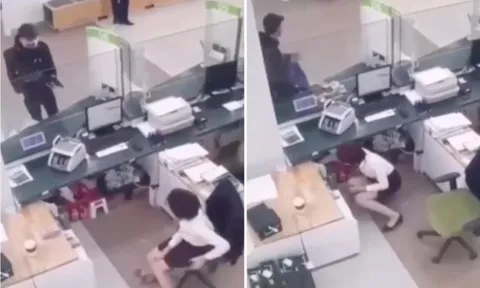 toàn cảnh vụ cướp ngân hàng bằng vật nghi súng, vô cùng manh động ở Hải Phòng