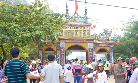 Bình Thuận: Lễ Hội Dinh Thầy Thím là di sản văn hoá phi vật thể quốc gia