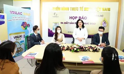 Vinameco ra mắt sữa công thức Vinlac Gold