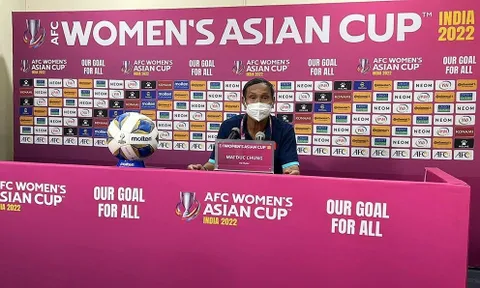 Giật vé dự World Cup, HLV Mai Đức Chung nói gì?