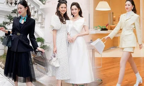 Nhan sắc cặp chị em ruột cùng là Á hậu và đều lấy chồng đại gia