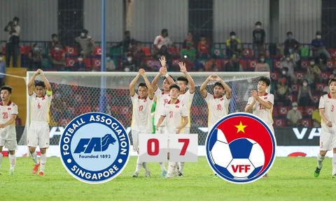 Hủy diệt Singapore, U23 Việt Nam sáng cửa vào bán kết U23 Đông Nam Á
