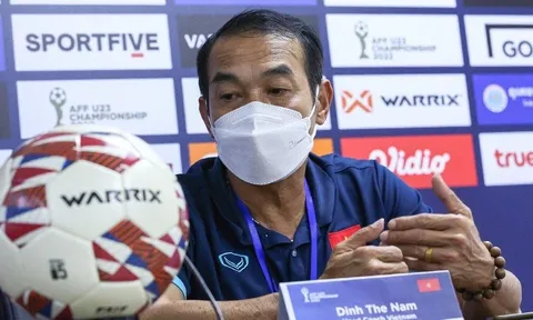 HLV Đinh Thế Nam nói gì trước trận chung kết gặp U23 Thái Lan?