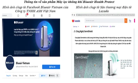 Cảnh báo loạt thiết bị điện tử bị “thổi phồng” công dụng điều trị Covid