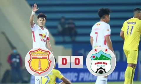 Dàn sao im tiếng, HAGL bị Nam Định cầm hòa trong ngày ra quân