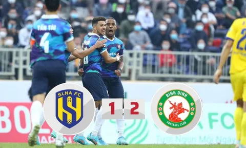 Ngoại binh tỏa sáng, 'PSG Việt Nam' lội ngược dòng trước SLNA