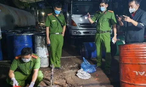 Bà Rịa - Vũng Tàu: Phát hiện cơ sở nấu dầu D.O giả nằm giữa cánh đồng