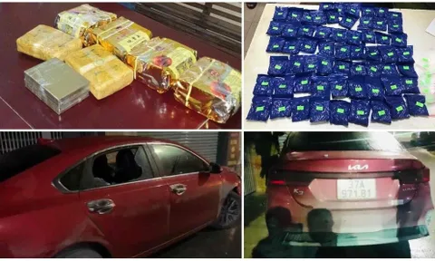 Nghẹt thở vây bắt hai kẻ buôn ma tuý từ nước ngoài về Tp.Vinh