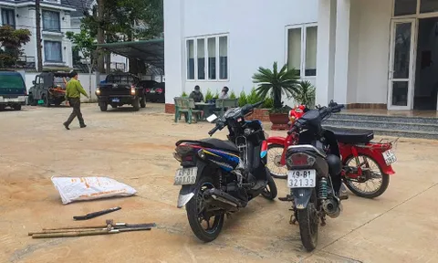Lâm Đồng: Bắt quả tang 5 đối tượng chặt phá rừng phòng hộ
