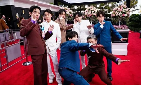 Nhóm nhạc đình đám của Hàn Quốc, BTS ra về tay trắng tại Grammy
