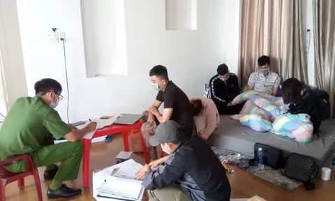 Lâm Đồng: Bắt quả tang 6 đối tượng thuê villa để sử dụng ma tuý