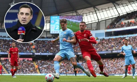 Nhìn Man City và Liverpool, Gary Neville ngậm ngùi coi MU là “kho điểm