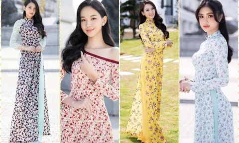 Miss World Vietnam 2022: Thí sinh khoe sắc rạng ngời trong tà áo dài