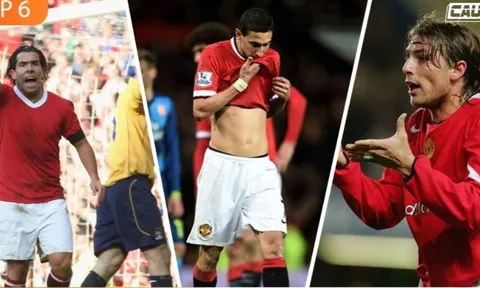 6 cầu thủ Man United nhưng bị fan nhà ghét cay ghét đắng