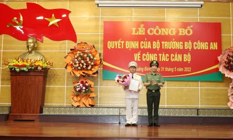 Phó Cục trưởng Cục An ninh kinh tế làm Giám đốc Công an Quảng Bình