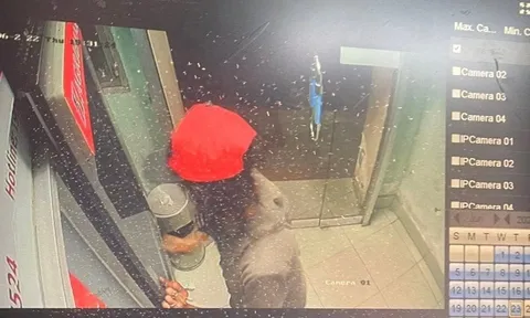 Bình Thuận: Bắt nhanh đối tượng dùng đá đập trụ ATM sau 2 giờ điều tra