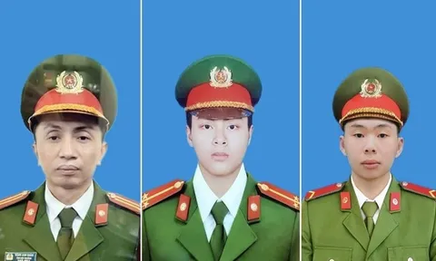 Truy tặng Huân chương Chiến công cho 3 chiến sĩ hy sinh khi chữa cháy