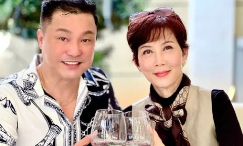 Diễm Hương rạng ngời khi chung khung hình với "người tình màn ảnh" Lý Hùng