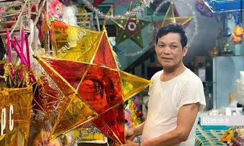 Nghệ nhân hơn 30 năm lưu giữ nghề làm lồng đèn truyền thống