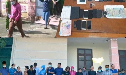 Hà Tĩnh: Triệt phá 3 đường dây lô đề, bắt 25 đối tượng  