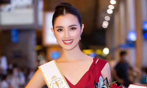 Hoa hậu Siêu quốc gia 2013 đến Việt Nam, nhan sắc rạng ngời hút ánh nhìn
