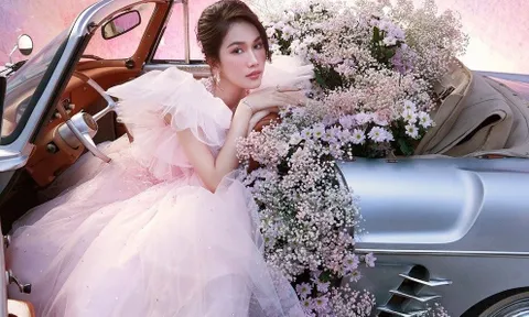 Á hậu Phương Anh khoe nhan sắc thăng hạng trước thềm Hoa hậu Quốc tế