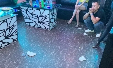 Đột kích quán karaoke bắt nhóm đối tượng và “chân dài” sử dụng ma túy