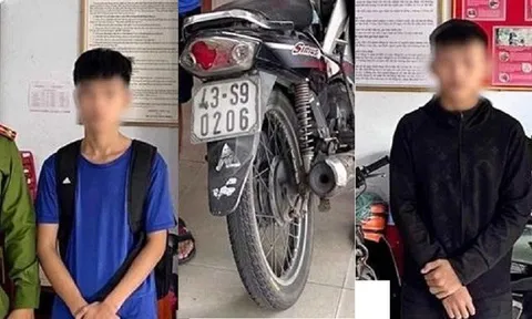 Đà Nẵng: Xử lý vụ thiếu niên 12 tuổi trộm gần 100 chiếc xe máy