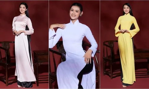 Hoa hậu Việt Nam 2022: Top 35 khoe sắc trong bộ ảnh áo dài