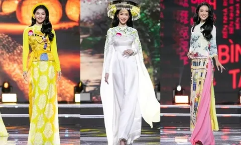 Hoa hậu Việt Nam 2022: Top 35 duyên dáng trong phần thi Áo dài