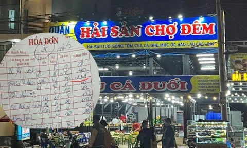 Làm rõ vụ quán ăn ở Vũng Tàu bị phản ánh “mang thêm món khách không gọi"