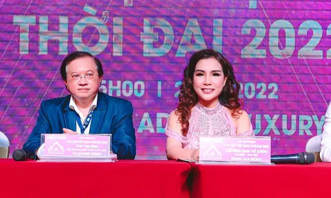 Thứ trưởng Tạ Quang Đông chúc mừng cuộc thi "Hoa hậu Việt Nam Thời đại 2022"