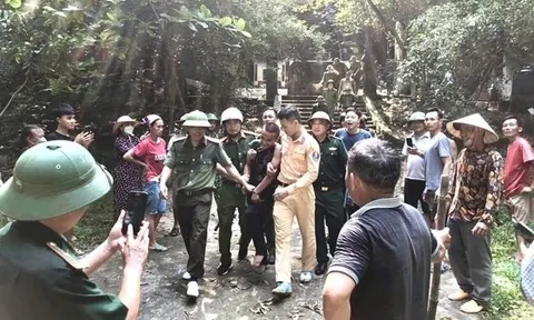 Hành trình 2 ngày truy bắt đối tượng nghiện, đâm người bỏ trốn lên núi
