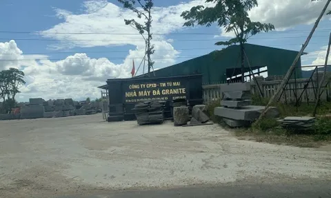 Phú Yên: Đề xuất xử phạt nhà máy đá Tú Mai 600 triệu