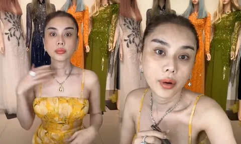 Hậu tung ảnh áo tắm 'nghẹt thở' Lâm Khánh Chi bị soi nhan sắc thật qua livestream
