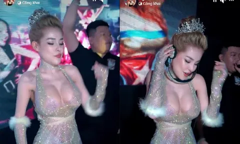 Diện đồ xuyên thấu chơi nhạc, Ngân 98 lộ khoảnh khắc hớ hênh khiến dân tình ngượng đỏ mặt