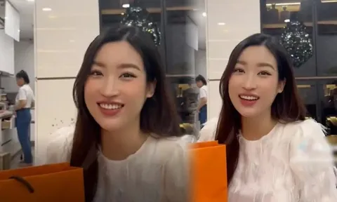 Hoa hậu Đỗ Mỹ Linh bị tung clip vô tình lộ dấu hiệu chuẩn mẹ bầu