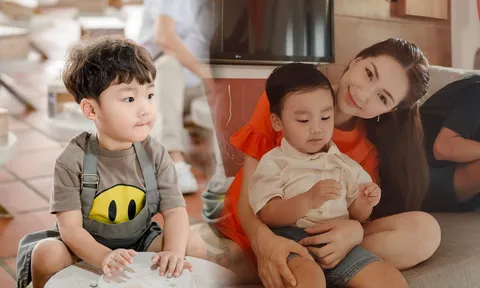 Con trai Hòa Minzy mới 4 tuổi đã khiến hội chị em rần rần vì một điều