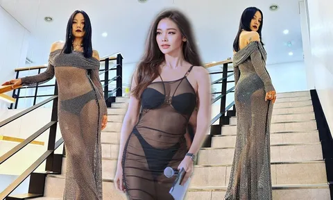 Lee Hyori 'nổi loạn' tuổi 44 với mốt xuyên thấu, CDM liên tưởng Engfa Waraha