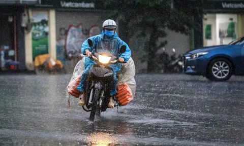 Không khí lạnh về gây mưa lớn cho miền Bắc, nhiệt độ giảm sâu, trời rét