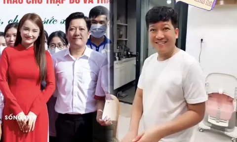 Nhã Phương sánh đôi Trường Giang lần đầu lộ diện sau thông báo mang bầu lần 2: Nhan sắc ngỡ ngàng