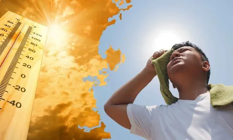 Bắc Bộ nắng nóng đỉnh điểm, biển Đông xuất hiện áp thấp nhiệt đới