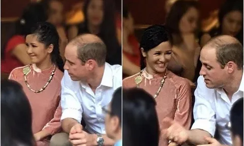 Khoảnh khắc Hồng Nhung ngồi cạnh chồng Vương phi Kate gây sốt trở lại 
