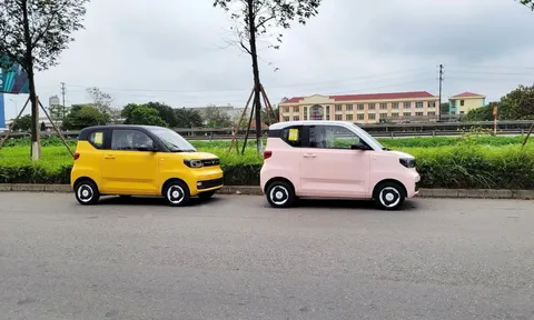 Cận cảnh chiếc Wuling HongGuang MiniEV đầu tiên lộ diện tại Việt Nam, chốt thời điểm ra mắt