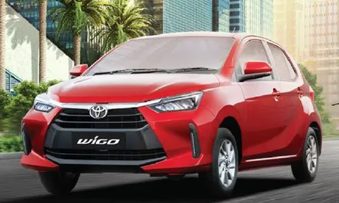 Toyota Wigo 2023 bán ở Việt Nam chính thức lộ diện, giá vô cùng dễ chịu